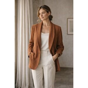 Vintage Britches of Georgetown Wool Cashmere Blazer Size 8 Made in USA